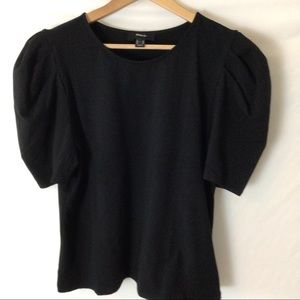 Puff sleeve top